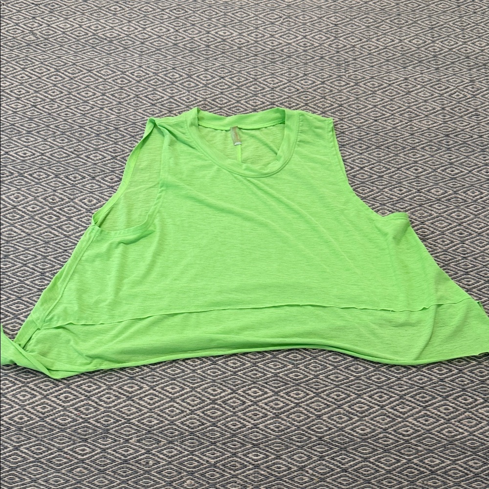 FP Movement by Free People Lime Green Tank Top